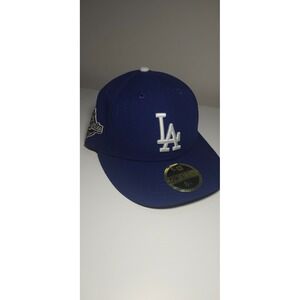New Era Dodgers 2025 World Series 59FIFTY Low Profile Size 6 7/8 Fitted Hat